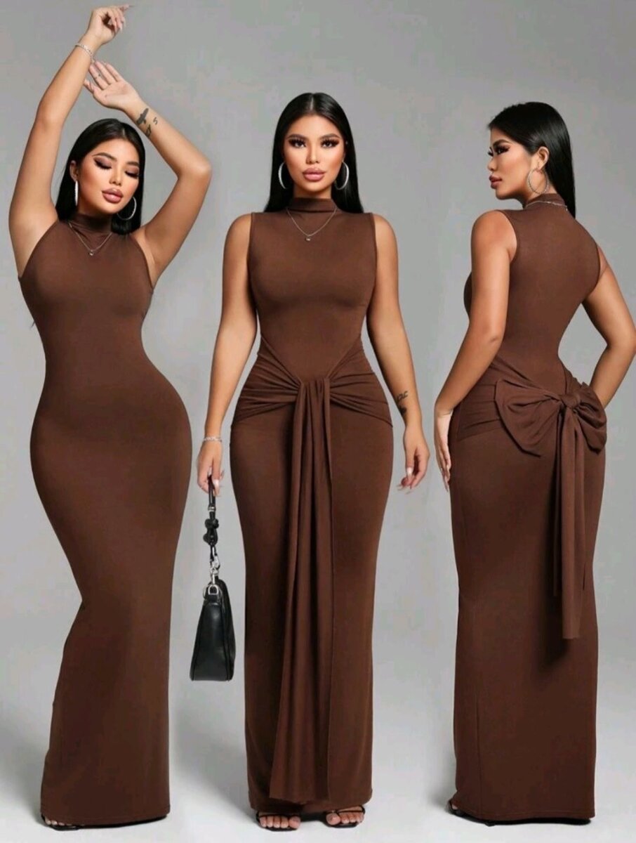 Robe Longue Élégante Femme