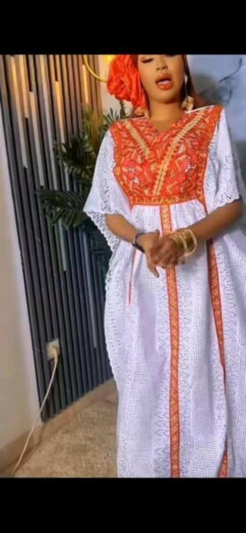 Boubou en dentelle