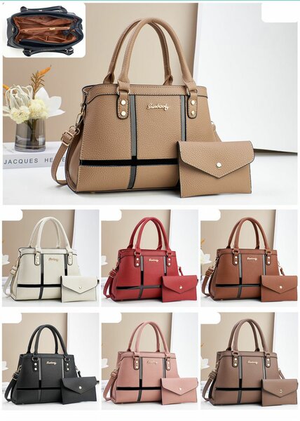 Complet sac a mains et portefeuille