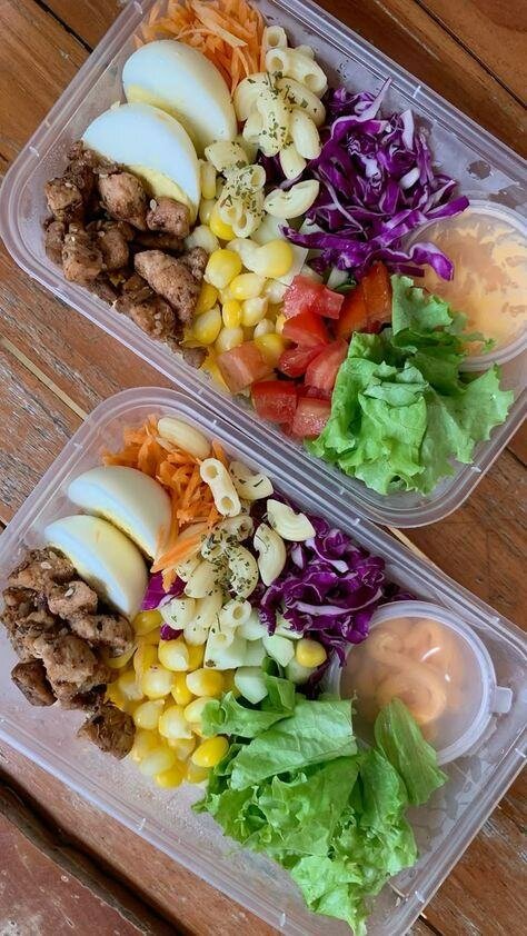 Salade composée fraîche et colorée