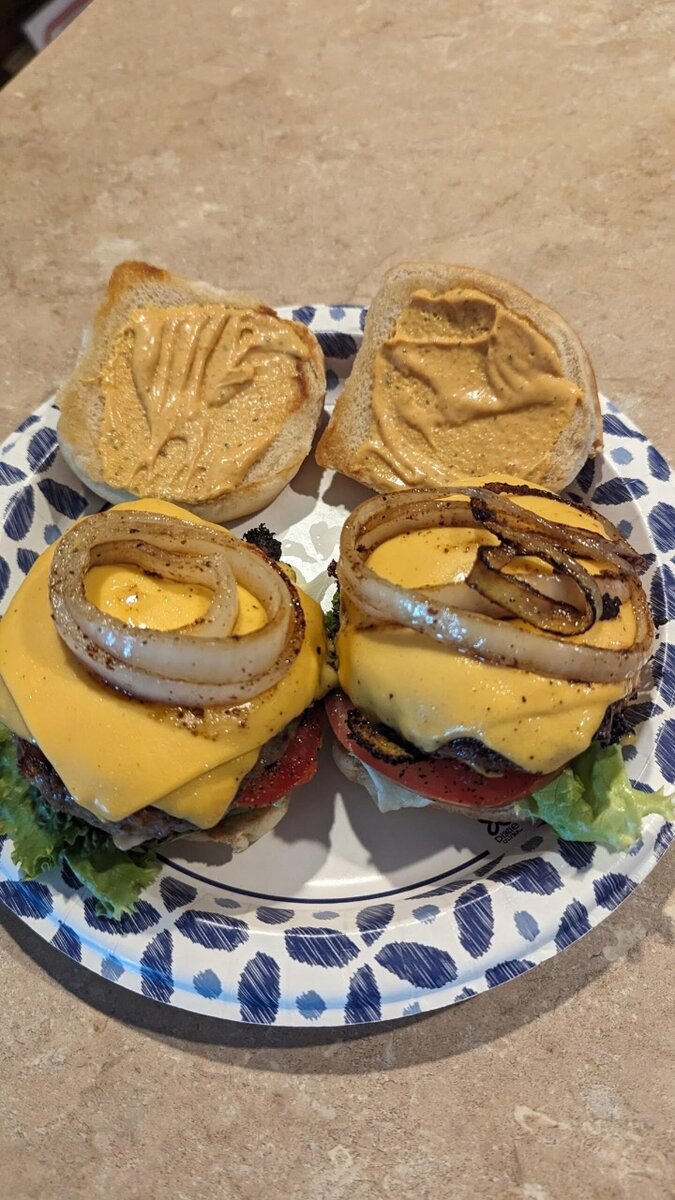 Burger œuf au plat