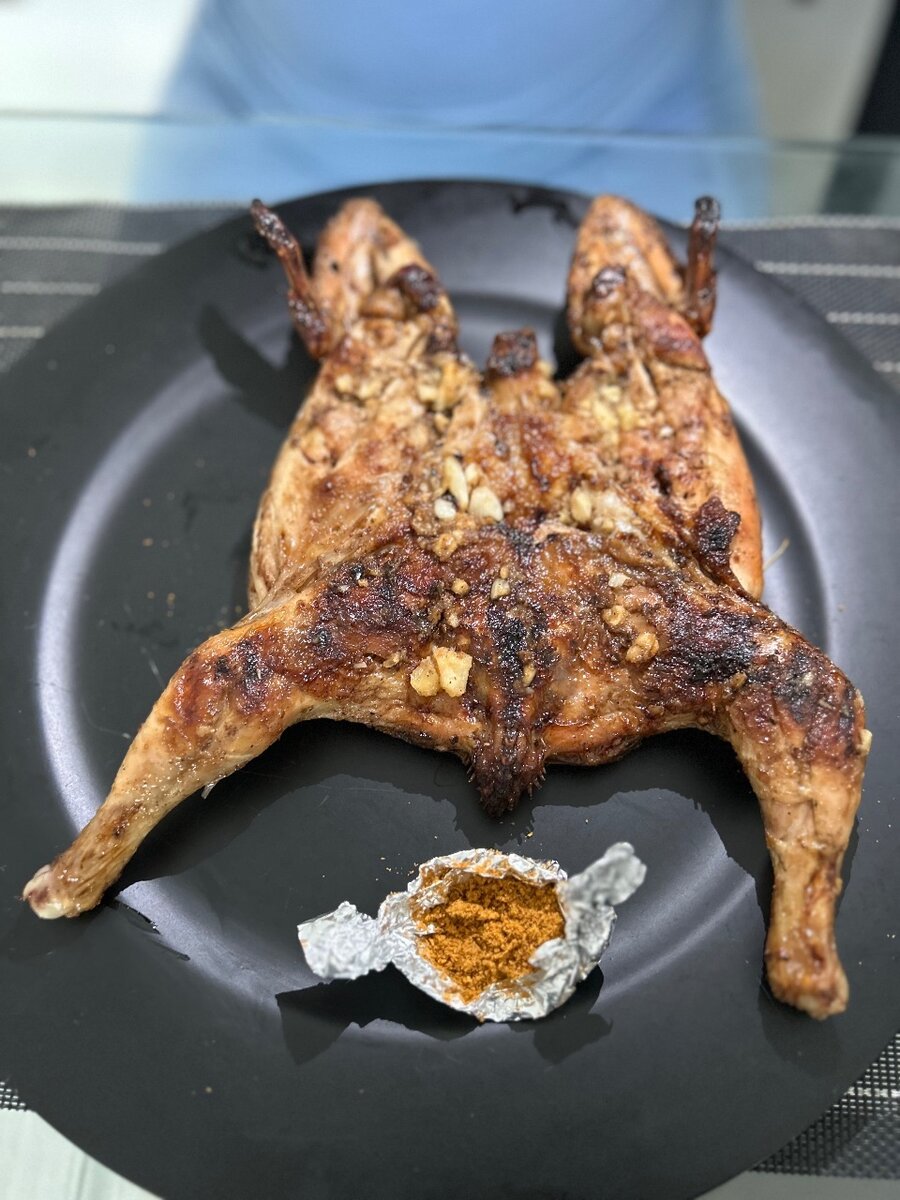 Poulet flambé