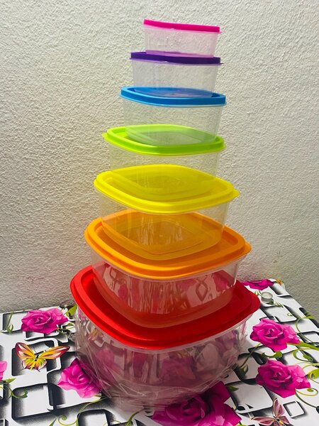 Boîtes de Rangement Colorées Empilables