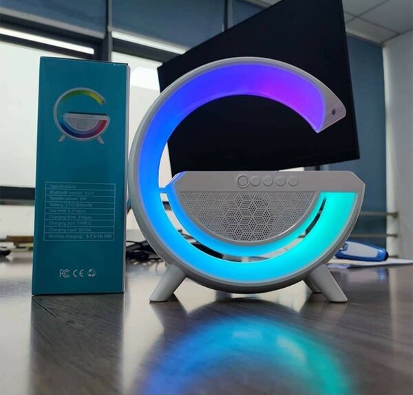 Enceinte Bluetooth, chargeur de téléphone portable sans fil,