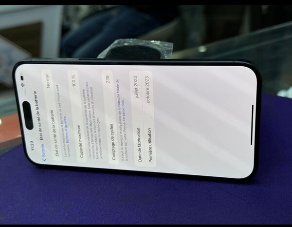 iPhone 14 Pro Max Noir 256Go