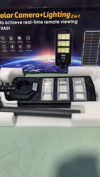 Solar CCTV camera