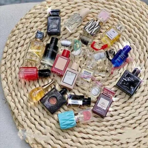 Mini designer perfumes on preorder