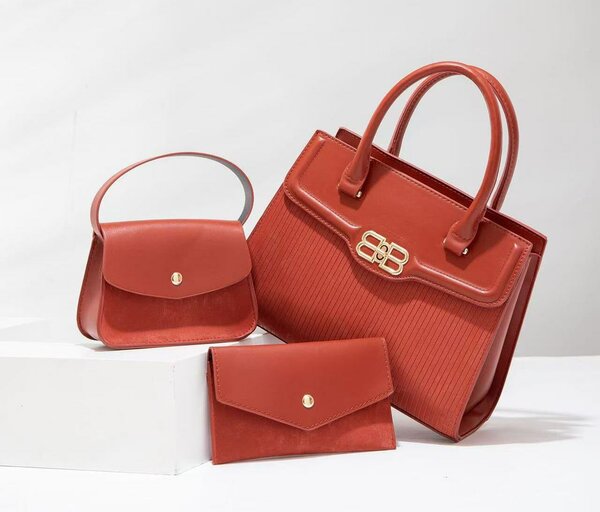 Set de sacs en cuir élégant