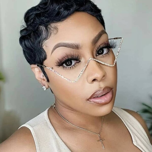 Lunettes Élégantes Strass