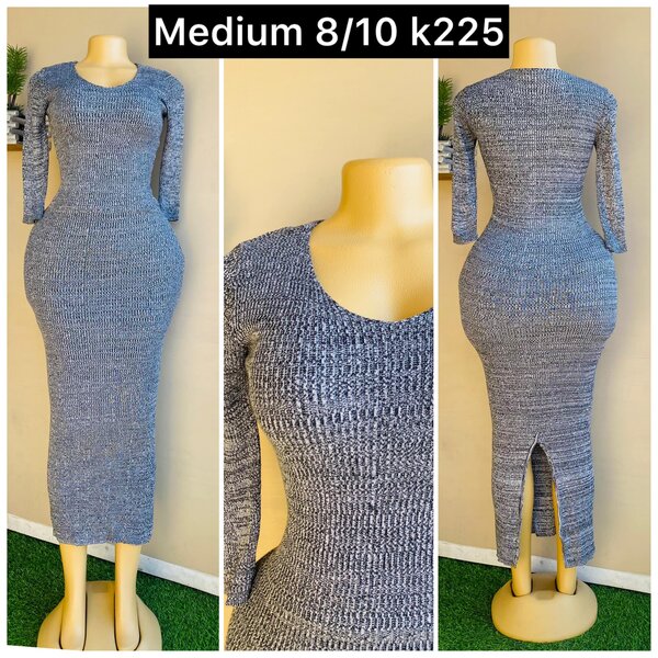 gray dress