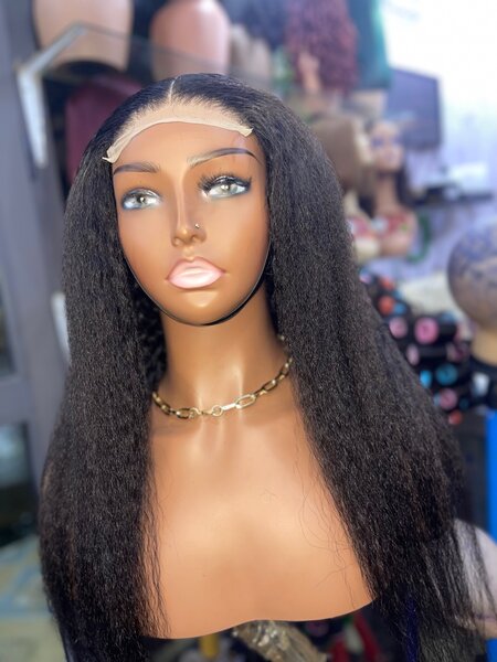 Double drawn wigs
