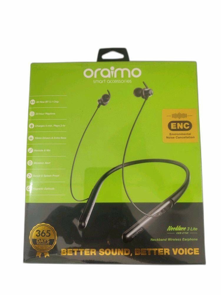 Écouteurs Bluetooth Oraimo Neckband