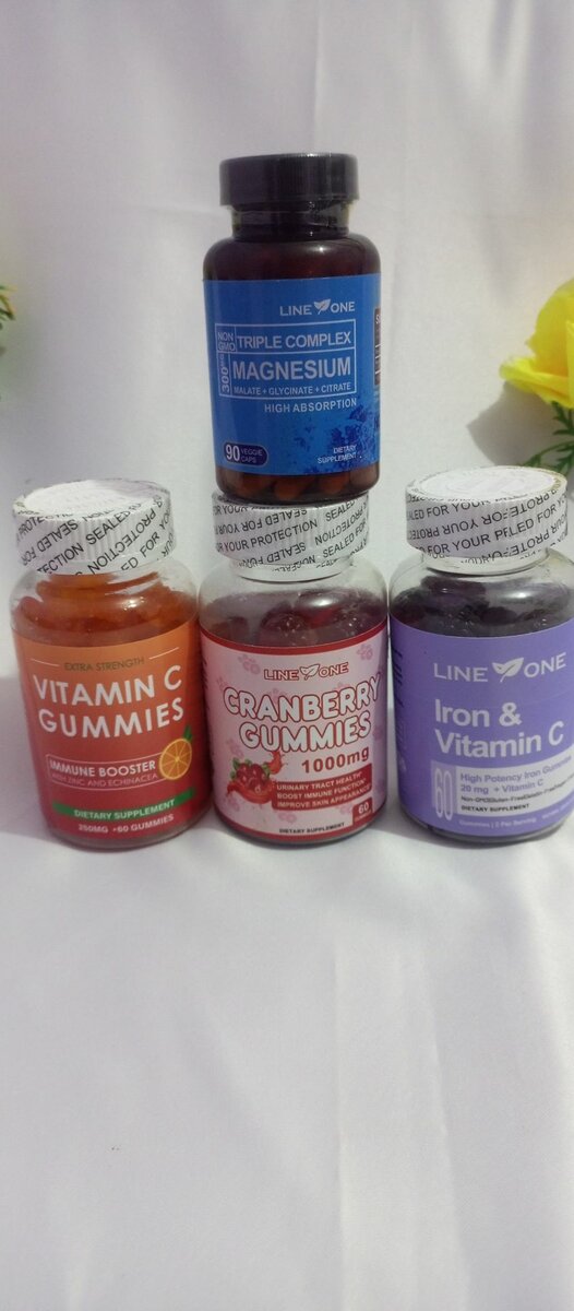 Iron+ vit. C, Cranberry, Magnesium Supplements