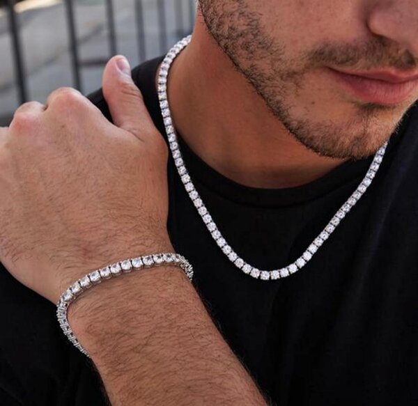 Necklace and bracelet set