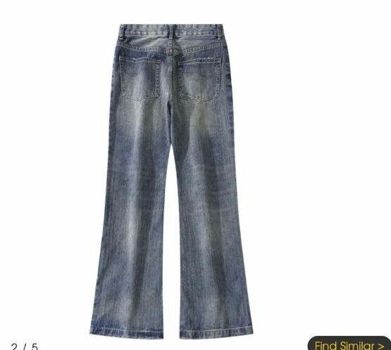 Jeans gros bas