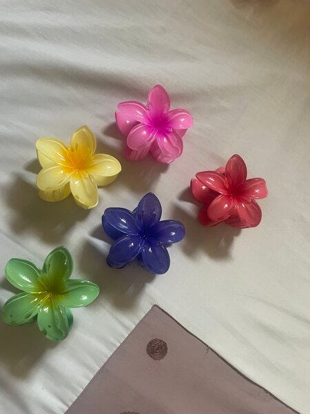 Pinces à cheveux fleurs