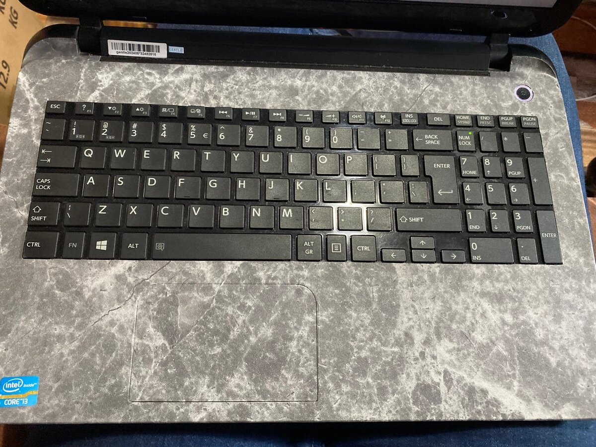 Toshiba laptop