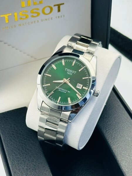 Montre Tissot Vert Acier Inox