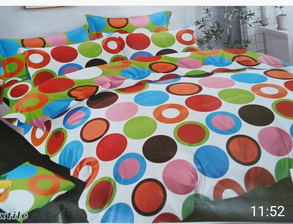 Housse de Couette Ronds Colorés