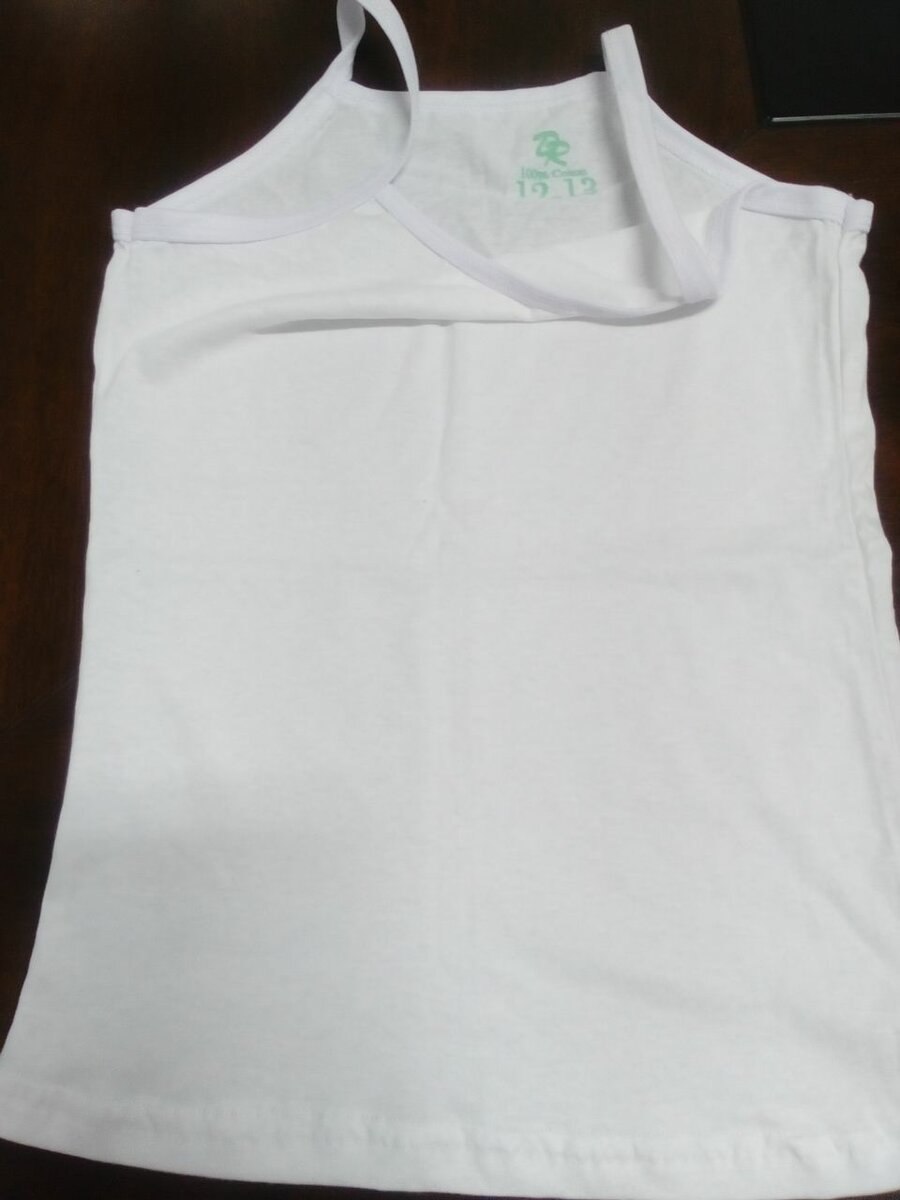 Débardeur blanc femme