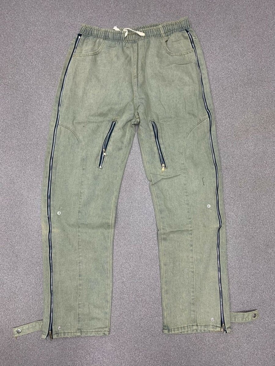 Pantalon cargo homme vert