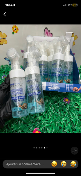 Mousse nettoyant
