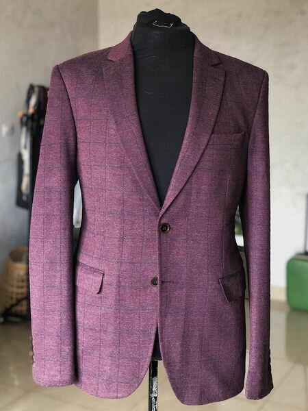 veste homme rose L