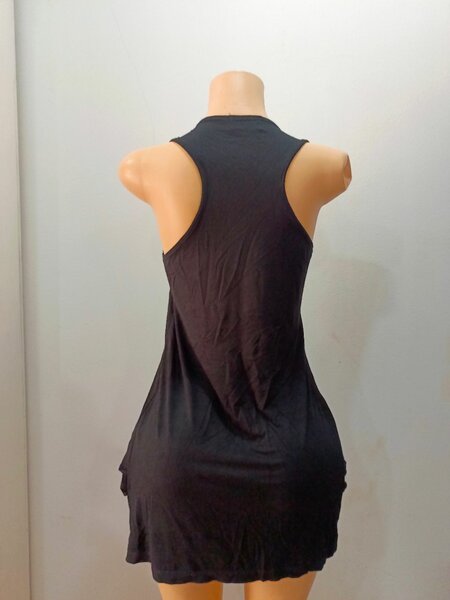Robe Noire Décontractée Femme
