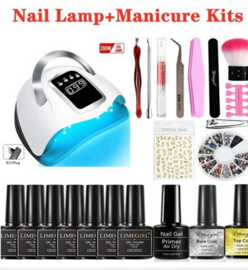 Lampe UV Ongles Kit Manucure