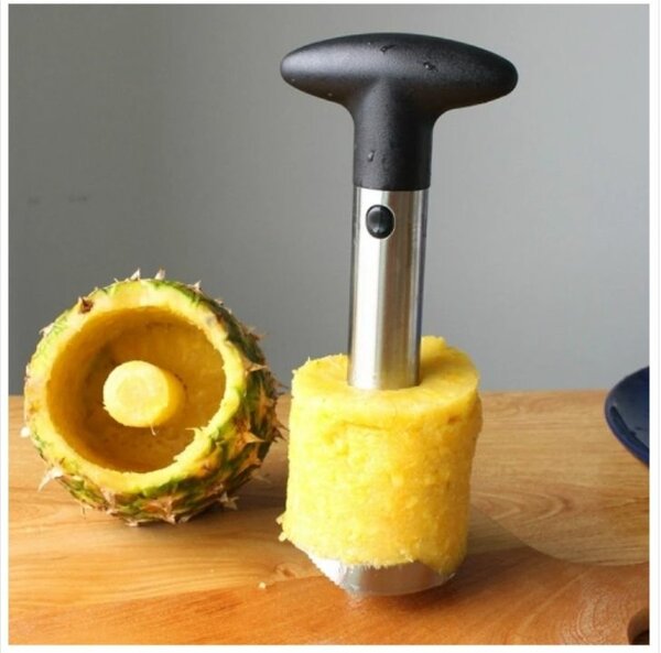 Trancheuse de vide d'ananas