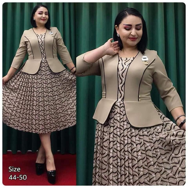 Robe beige