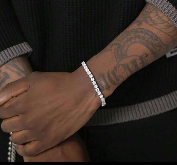 Men tennis bracelet