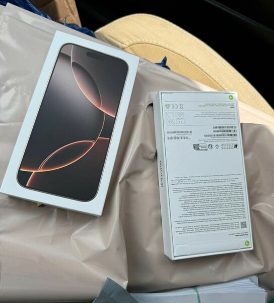 IPHONE 16 pro max 256, physical sim unlocked