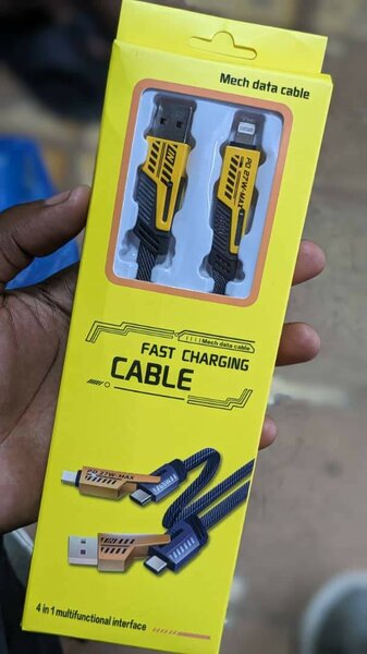 4 in 1 quality 100w phone charging cables