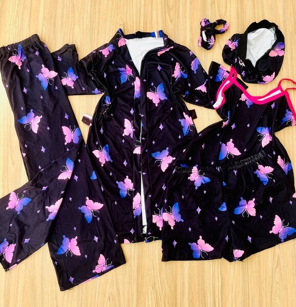 5 pieces nightwear