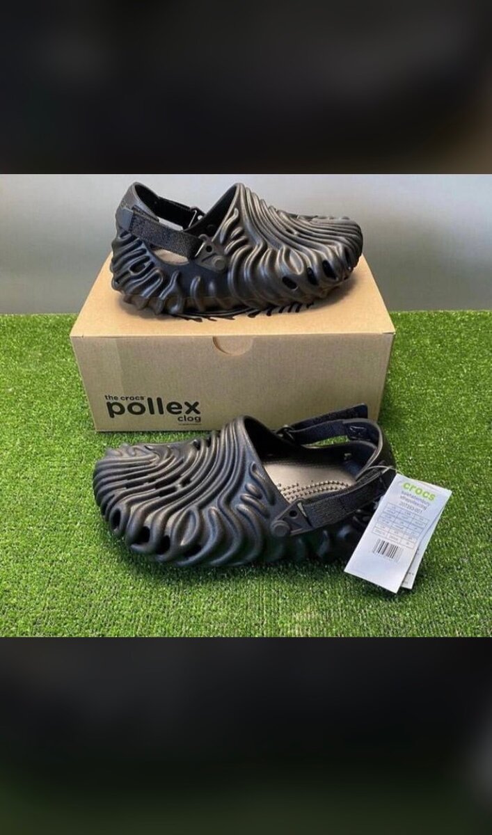 First class Crocs