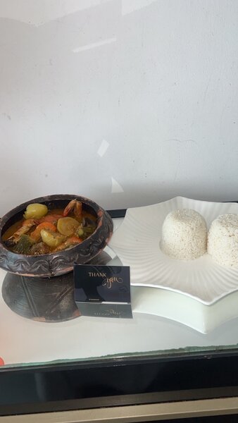 Soupe du pêcheur attieke rouge