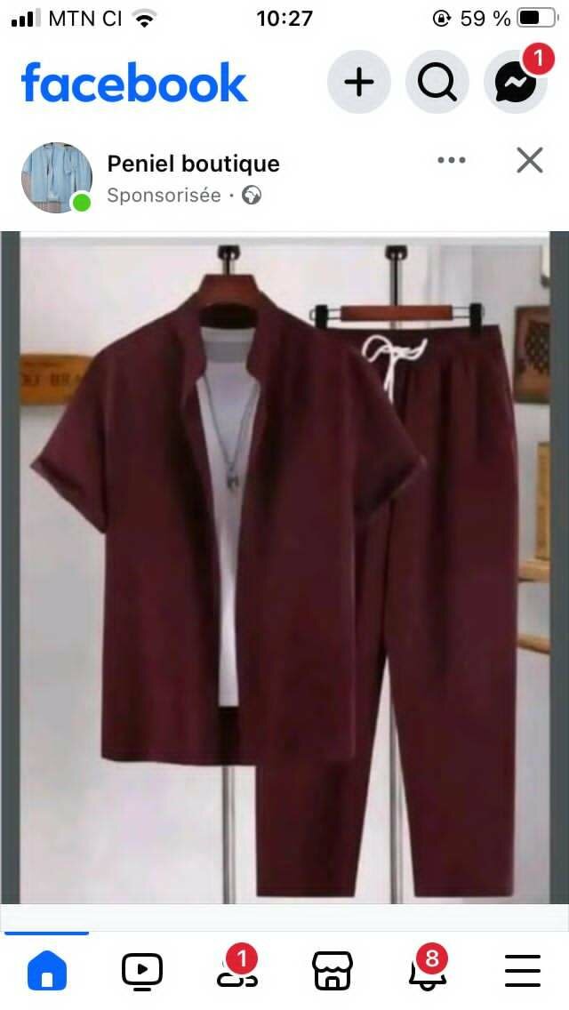 Complet pantalon