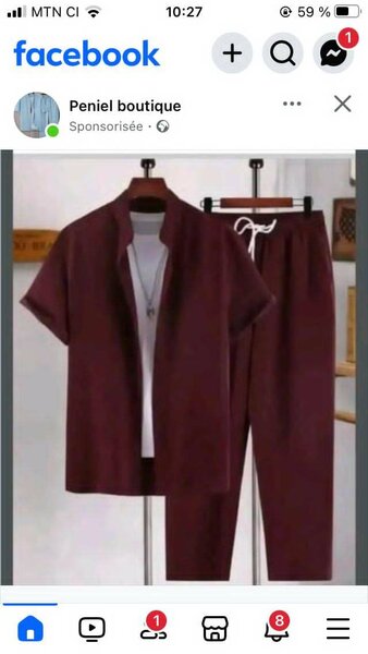 Complet pantalon