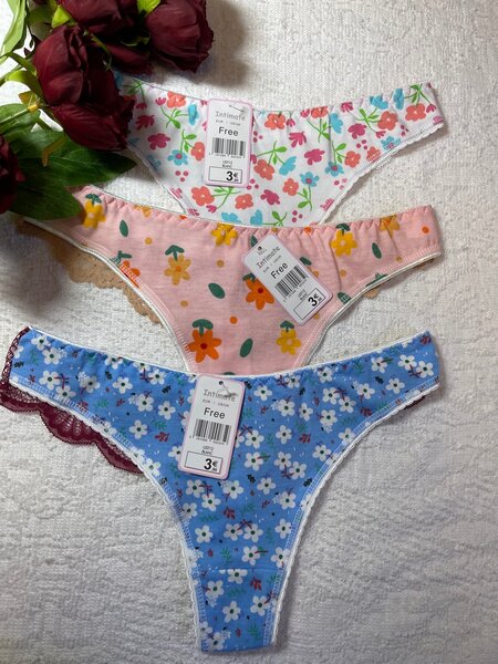 Cotton thongs