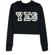Crop top Hoodie