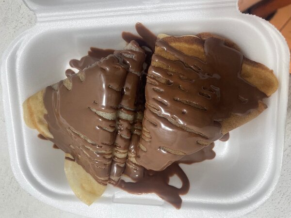 6 crêpes nutella