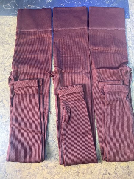 Ribbed leggings