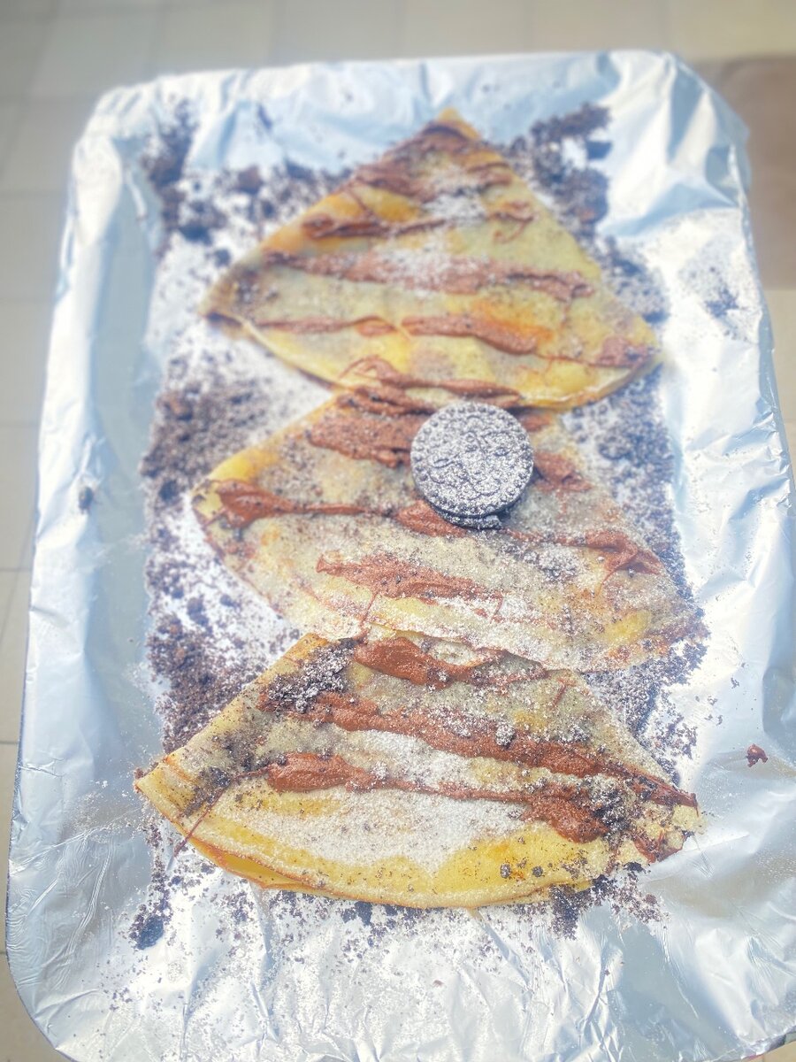 Crêpes sucrées délicieuses