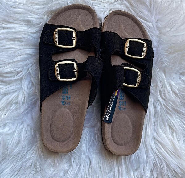 Sandales confort en noir