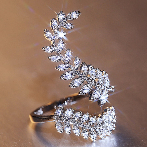 Luxurious women fashionable rings