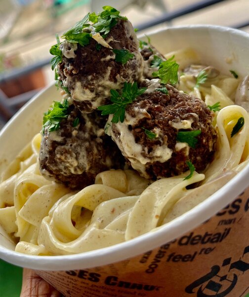 Pasta boulettes