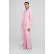 Pantalon de jogging rose homme