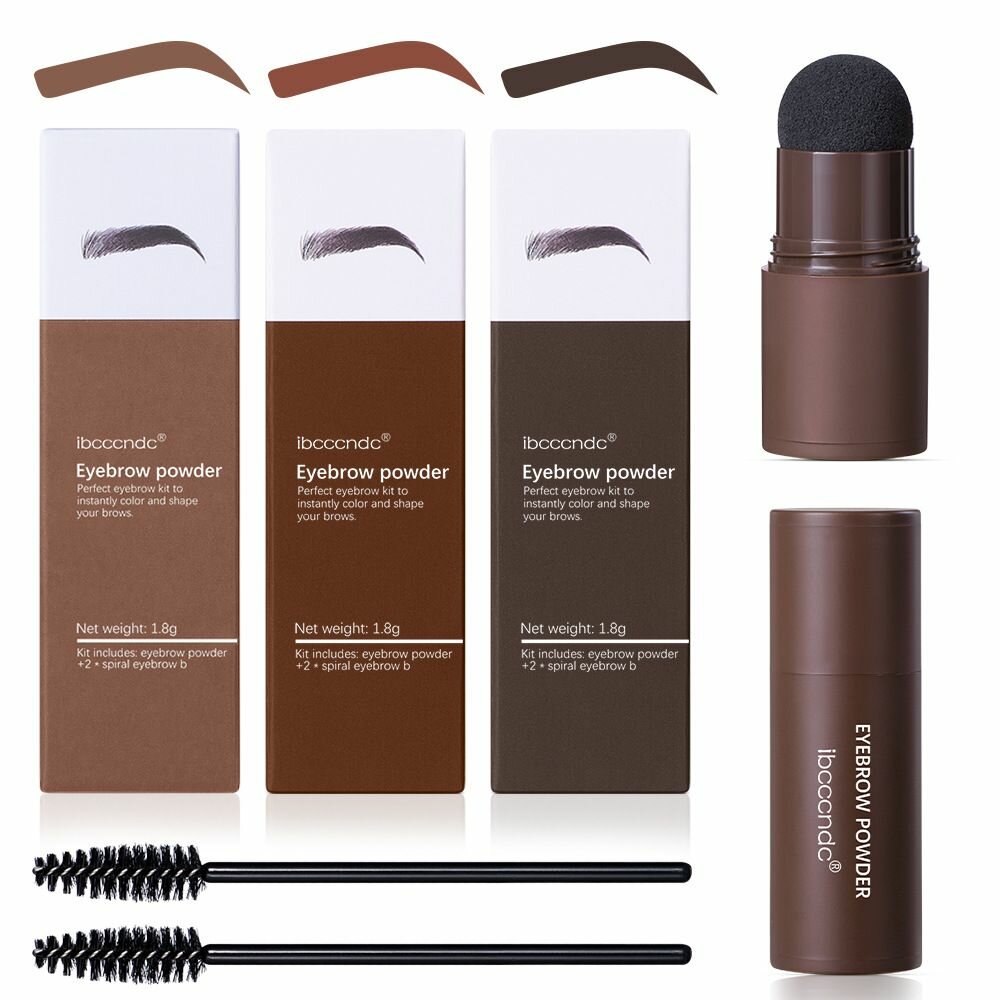 Eyebrow stamp kit