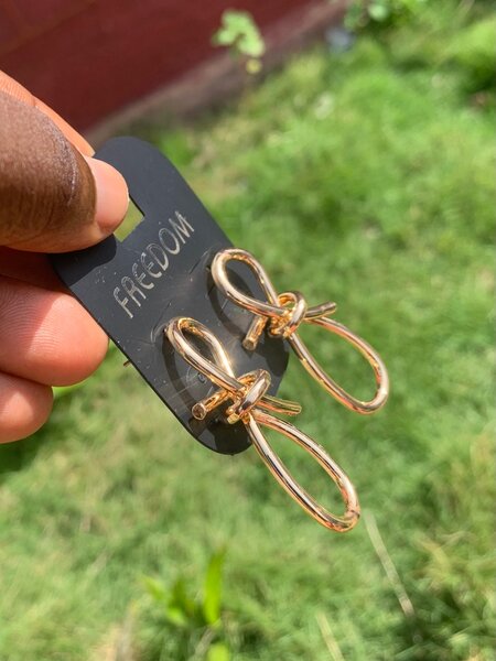 Gold Loop Earring